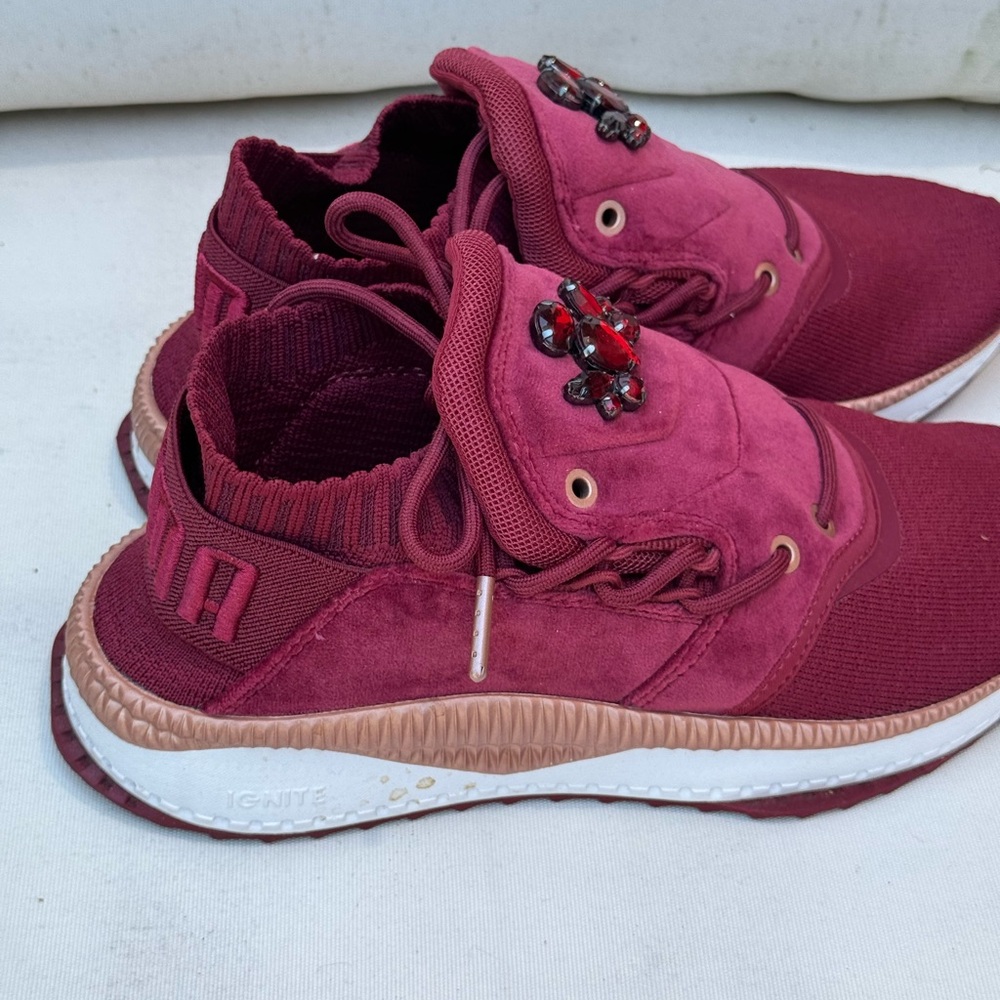 Puma Tsugi Netfit Evoknit Red Running With Jewels… - image 5